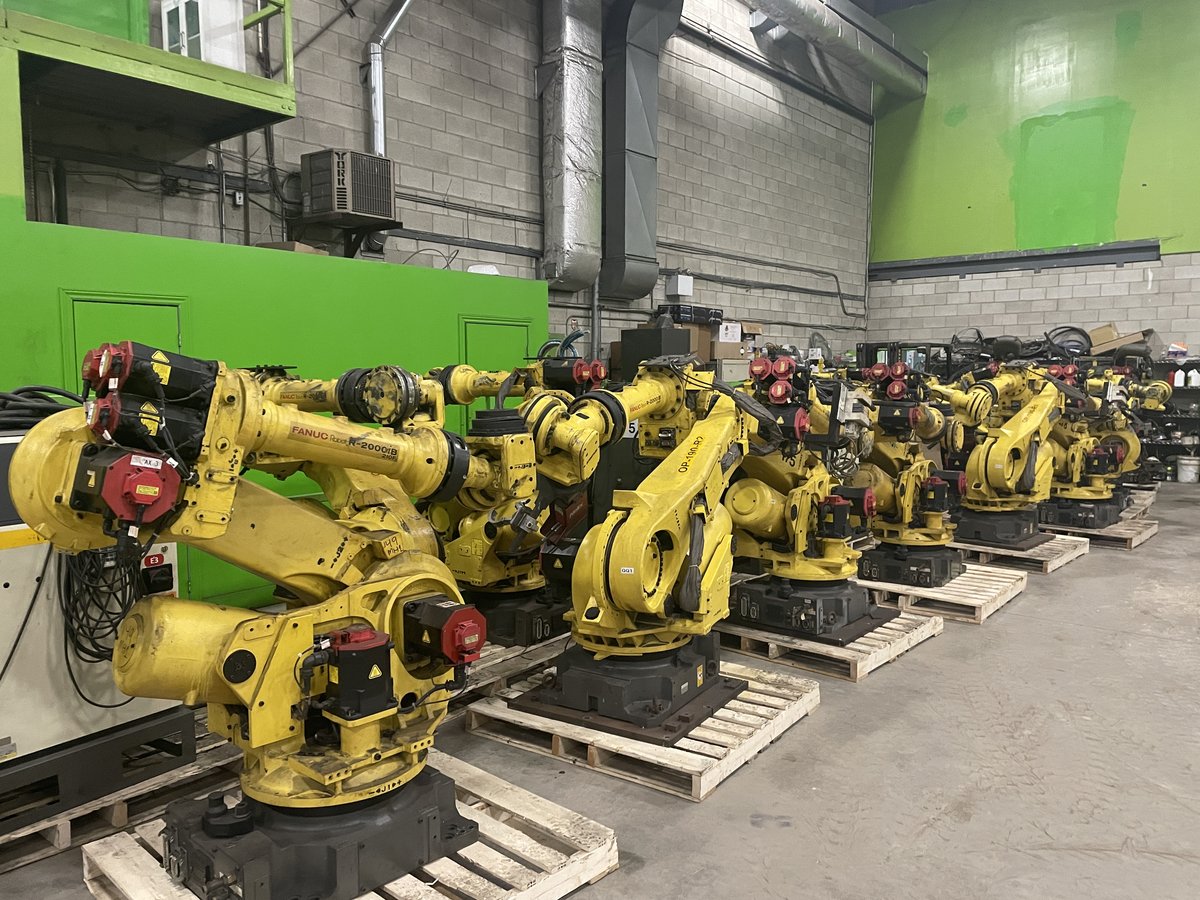 FANUC R-2000iB/210F Industrial Robots | 24 Units | Robots Trading Inc.